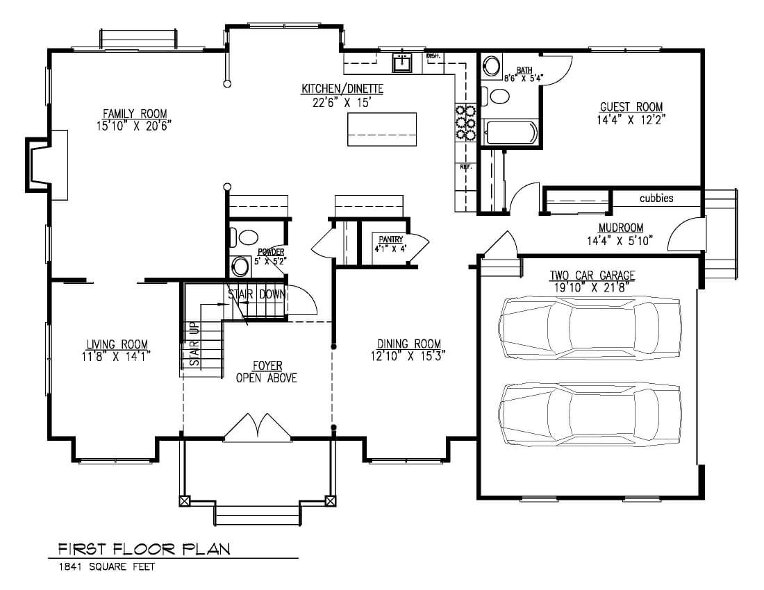 Custom Home Floor Plans -Westfield, NJ - Premier Design Custom Homes